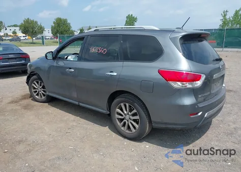 2016 Nissan Pathfinder Platinum/S/Sl/Sv из США, поврежденный, VIN 5N1AR2MMXGC621351